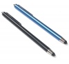 Bargains Depot (Blue and Black) 2 pcs (2 in 1 Bundle Combo Pack) SILM / ACCURATE / FINE POINT / THINNER BARREL Capacitive Stylus/styli Universal Touch Screen Pen for Tablet and Cell Phone