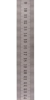 SE - Ruler - Steel, In Pouch, 12in. - 9212SRP