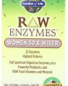 Garden of Life Raw Enzymes Women 50 and Wiser, 90 Veg Capsules