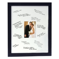 Personalized Guest Book Frame (Black)(18 ½ by 22 ½)