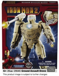 Ironman 2 MetalOns Army Drone