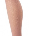 Jessica Simpson Women's Backseam Bow Mesh Sheer Tight