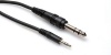 Hosa Cable CMS110 1/8 inch TRS to 1/4 Inch TRS Adapter Cable - 10 Foot