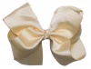 A Girl Company Ivory Hair Bow for Baby and Girl