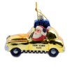 Kurt Adler 3-3/4-Inch Glass New York Taxi Ornament