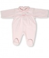 Leveret Velour Footed One Piece Coverall Romper (3-18 Months)