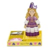 Melissa & Doug Deluxe 24-Piece Princess Elise Magnetic Dress-Up Set