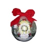 Sarabella Painted Glass Ball with Door Design Ornament, 150mm