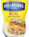 Hellmann's Real Mayonnaise, 16.5Ounce Squeeze Bottle (Pack of 6)