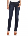 True Religion Women's Billy Straight Leg Jean