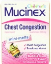 Mucinex Children's Jr Str Mini-Melts, Bubble Gum, 12-Count (Pack of 2)