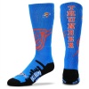 NBA Oklahoma City Thunder Skyline Crew Sock