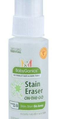 BabyGanics Stain Go Away Stain Eraser On-The-Go, 2 Fluid Ounce (Pack of 3)