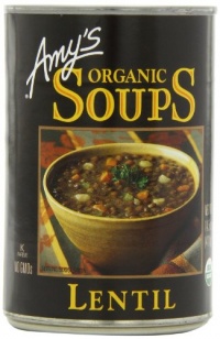 Amy's Organic Lentil Soup, 14.5-Ounce Cans (Pack of 12)