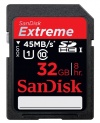 SanDisk Extreme 32 GB SDHC Class 10 UHS-1 Flash Memory Card 45MB/s (SDSDX-032G-X46)