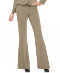 A must-have for your work wardrobe, AGB's petite suit pants feature a wide leg silhouette with a hint of flattering stretch.