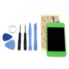 Interfuse® Green iPod Touch 4th Gen LCD Digitizer Glass Screen Assembly + Home Button, Tools & Adhesive