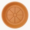 Dynamic Design SA1024TC Saucer, Terracotta, 10-Inch Length