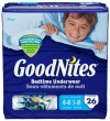 Pull-Ups GoodNites Underwear by Huggies, Boys, Small-Medium (38-65 lbs), Mega bag of 26