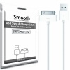 Apple USB Cable 6.6ft (2m) - Apple 30 Pin Compatible Cable Designed to Sync and Charge iPhone 3 3G 3GS 4 4S - iPad 1 2 3 - iPod Touch Nano Shuffle - Premium Quality with Connectors Manufactured by Apple, Inc. - The ONLY Cable with a 10 Year Guarantee