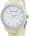 Michael Kors Ladies Horn Acrylic Mother Of Pearl Watch