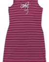 Lauren Ralph Lauren Women's Molly Seaside Stripe Cotton V-neck Dress