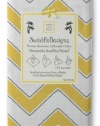 SwaddleDesigns Chevron Marquisette Swaddling Blanket, Yellow