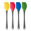 Tovolo Silicone Spatula Set with Nylon Handle, 12-Inch, Set of 4