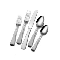 Mikasa Gourmet Basics Satin Tanner 20-Piece Flatware Set, Service for 4