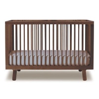 Oeuf Sparrow Crib, Walnut