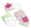 Martha Stewart Crafts Modern Festive Striped Card and Envelope Set