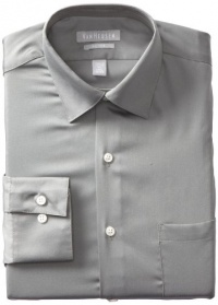 Van Heusen Men's Fitted Lux Sateen Dress Shirt