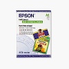 Epson Photo Quality Self-adhesive Sheets (8.3x11.7 Inches, 10 Sheets) (S041106)