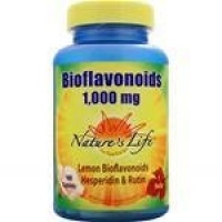 Nature's Life Bioflavonoids Tablets, Lemon, 1000 Mg, 100 Count