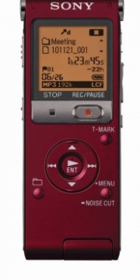 Sony ICD-UX512RED Digital Flash Voice Recorder