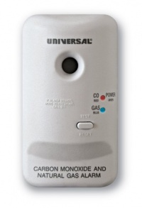 Universal Security Instruments MCN400B M Series Plug-In Carbon Monoxide and Natural Gas Alarm with 9-Volt Battery Backup