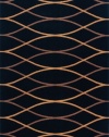 Area Rug 3x5 Rectangle Contemporary Black Color - Momeni Odyssey Rug from RugPal