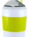 Copco 16-Ounce Cold Beverage Travel Cup with Straw, Lime Spiral