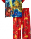 Lego Ninjago Boys 4-12 Pajama Set