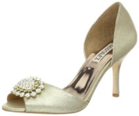 Badgley Mischka Women's Lacie Pump,Platino Metallic,6.5 M US