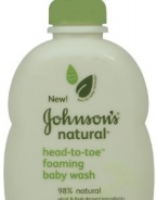 Johnson's Baby Natural Head-to-toe Wash, 9 Ounce (Pack of 3)