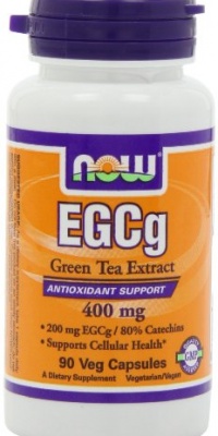 NOW Foods EGCg  Green Tea Extract ,400mg,  90 Vcaps