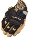 Mechanix Wear CG30-75-010 Commercial Grade Impact Protection Glove, Black, Large