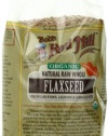 Bob's Red Mill Organic  Whole Flaxseed Brown, 24-Ounce Packages (Pack of 4)