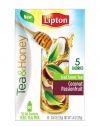 Lipton Tea and Honey To Go Packets Iced Green Tea, Coconut Passionfruit,  10 Count