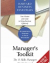 Manager's Toolkit: The 13 Skills Managers Need to Succeed (Harvard Business Essentials)