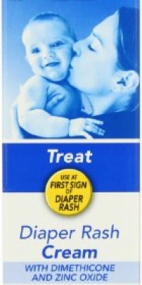 A+D Diaper Rash Cream, Dimethicone Zinc Oxide Cream, 4 oz (113 g) (Pack of 4)