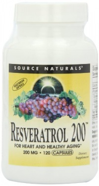 Source Naturals Resveratrol 200mg, 120 VCaps