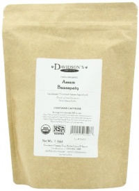 Davidson's Tea Bulk, Organic Assam Banaspaty Estate Tea 1 Pound Bag