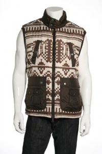 Sean John Big & Tall Subliminated Fairisle Vest